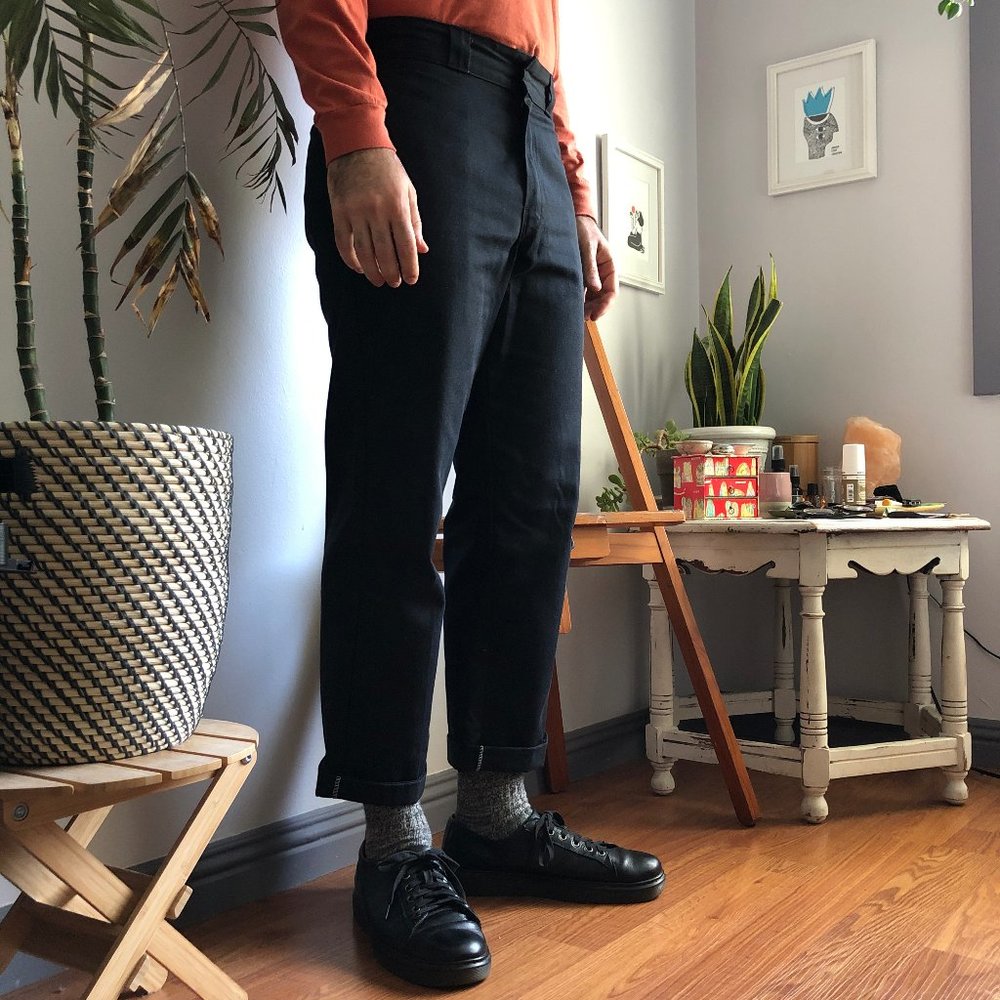 Like New Dickies 874 Workwear Pants Black 34"